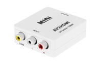 Cabletech Konwerter sygnału gniazdo AV - CHINCH CVBS + AUDIO - gniazdo HDMI