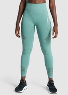 GYMSHARK LEGGINSY DAMSKIE ZIELONE SPORTOWE DŁUGIE XS 1A1E3_B*