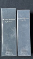 dolce gabbana light bleu shower gel- zestaw 2 sztuki