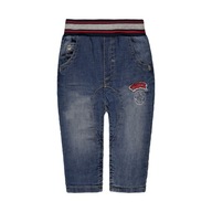 Chłopięce długie spodnie jeansowe, r. 62
