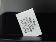 dials dials PREDKOSCIOMIERZ MERCEDES C W205 2.0 CGI A2059009115