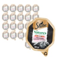 SHEBA NATURE'S ŁOSOŚ W SOSIE KARMA DLA KOTA 22x85g