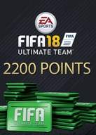 Fifa 18 - 2200 FUT Points PC kľúč ORIGIN