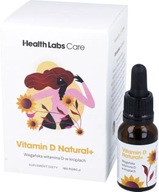 HEALTH LABS Prírodný vitamín D3 Vegánsky s riasou MCT olej Imunita 9,9ml