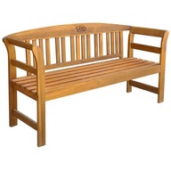 Záhradná lavička 157 cm masívne akáciové drevo
