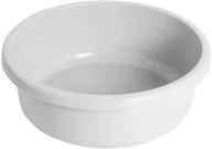 BENTOM - Okrúhla miska Classic - kúpeľňová - biela - 46 cm - 20 L