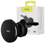 Allity autós tartó MagSafe 15W USB Type-C vezeték nélküli töltéssel
