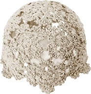 Dámska bavlnená háčkovaná čiapka s lebkou