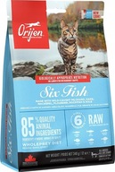 Sucha KARMA ORIJEN Cat Six Fish 340 g dla kotów Rybna