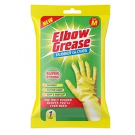 Silné gumené rukavice pre domáce práce veľkosť M Elbow Grease 1 ks