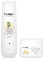 Goldwell Rich Repair Šampón A Maska 60sec Pre POŠKODENÉ Vlasy OBNOVA