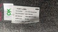FORD B-MAX 12R 1.0 EB boot upholstery right rear part AV11-R31148-AH