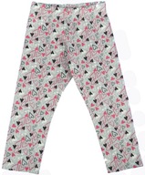 MINNIE MYSZKA legginsy w serduszka DISNEY 80 86