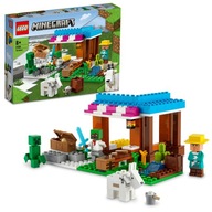 KLOCKI LEGO MINECRAFT 21184 PIEKARNIA FIGURKI NOWE ZESTAW DLA DZIECI