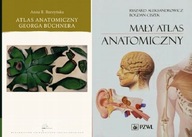 Atlas anatomiczny Buchnera +Mały atlas anatomiczny