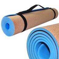 KORKOWA MATA DO ĆWICZEŃ JOGI 6mm YOGA PILATES