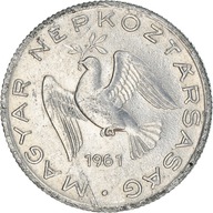 Moneta, Węgry, 10 Filler, 1961, Budapest, AU(50-53