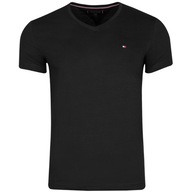 TOMMY HILFIGER KOSZULKA TSHIRT XS MĘSKI PREZENT CZARNY ORYGINAŁ MW0MW27540