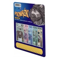 PIENIĄŻKI EDUKACYJNE BANKNOTY MONETY ADAMIGO