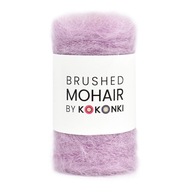 Nić Włóczka Brushed Mohair by KOKONKI lawenda 250m