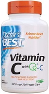 Vitamín C 1000mg Dr's Best Quali-C 360 KAPSÚL