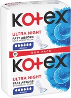 Kotex Ultra Comfort Night vložky 12 ks