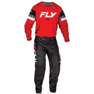 Koszulka Spodnie FLY RACING KINETIC PRIX czerwony Strój na crossa ATV XXL