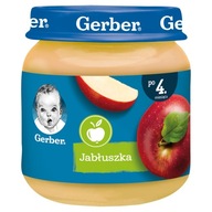 GERBER Deserek jabłuszka po 4 miesiącu - 125 g