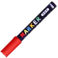 MARKER AKRYLOWY OZDOBNY DEKO 1-2 MM CZERWONY MG