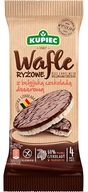 KUPIEC Wafle ryżowe w czekoladzie deserowej 60g