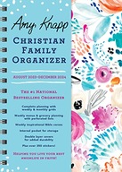 2024 Amy Knapp's Christian Family Organizer: 17-Month Weekly Faith &