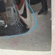 PEUGEOT EXPERT JUMPY PROACE 16- door left rear part rear.