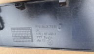 moulding cover side VW T7 MULTIVAN 2023- 7T0843795J left LC9X original
