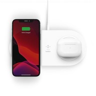 Belkin 15W Dual Wireless Charging Pads BOOST CHARGE Biały