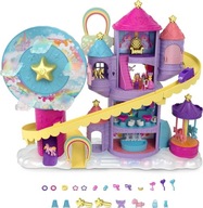 POLLY POCKET ZESTAW LUNAPARK TĘCZOWY PARK ROZRYWKI HBT13