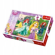 Puzzle 30 dielikov Trefl disney princezné