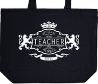 TEACHER OFFICIAL MEMBER torba zakupy prezent