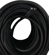 Kábel kábel čierny 2x1,50mm lanko DO GIRLAND