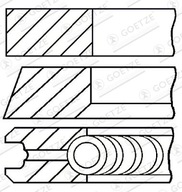 Zestaw pierścieni tłokowych GOETZE 08-114900-00 AUDI FORD SEAT SKODA VW