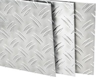 Blacha aluminiowa ryflowana łezka 2x500x500
