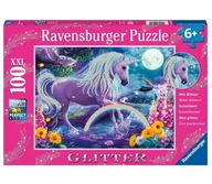 Ravensburger, Puzzle brokatowe XXL 100: Brokatowy