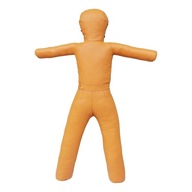 Kids Grappling Dummy Unfilled Sturdy Exercise Portable Mannequin yellow