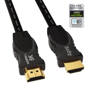 CERTYFIKOWANY Kabel HDMI 2.1 PROFESJONALNY eARC ZŁOTO 8K 4K/120Hz Agog 3m