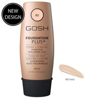 GOSH FOUNDATION PLUS+ Podkład 2w1 002 IVORY 30ml