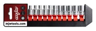 MJW Dugókulcs készlet 1/4" 6-szög