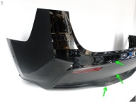 TESLA MODEL Y 20- bumper BUMPER + SPOILER diffuser rear part (6XPDC)
