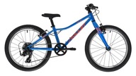 Rower 20 AMULET FUN sh niebieski lekki 8,3 kg 7 biegów shimano 2024 złożony
