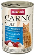 Animonda Carny Adult Wołowina Dorsz pietruszka400g