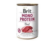 Brit Mono Protein Beef mokré krmivo pre psov 400g