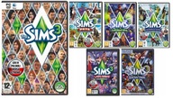 KOLEKCJA The Sims 3 + 5 dodatków PC po Polsku PL